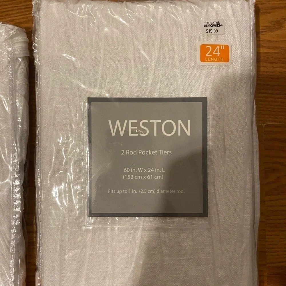 Weston Valance & 2 Rod Pocket Tiers (GA)